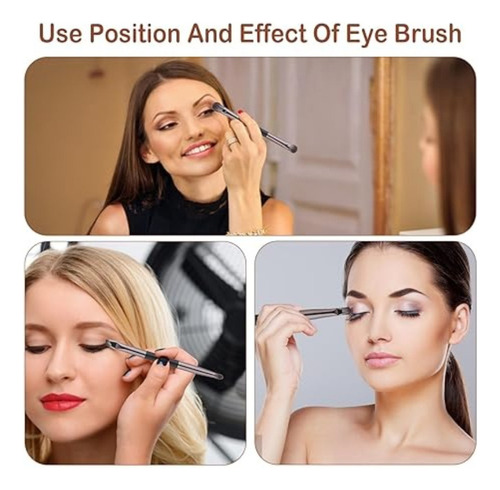 Pincel Delineador De Ojos Cosmetic Mirror, Maquillaje De Ojo