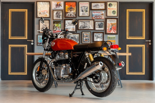 Imagen 5 de 25 de Royal Enfield Interceptor 650 Naranja Unidades Disponibles