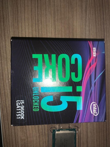 Imagem 1 de 4 de Processador Intel Core I5-9600k