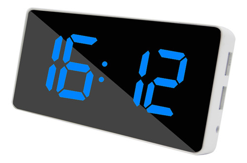 Despertador Tv Mirror, Grande Display Led Digital Duplo