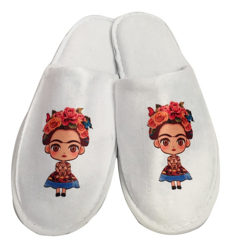 Pantuflas Con Estampados Animados. Pantuflas Estampadas