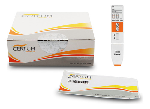 Prueba Para Detección De Anfetaminas - Kit Con 25 - Certum