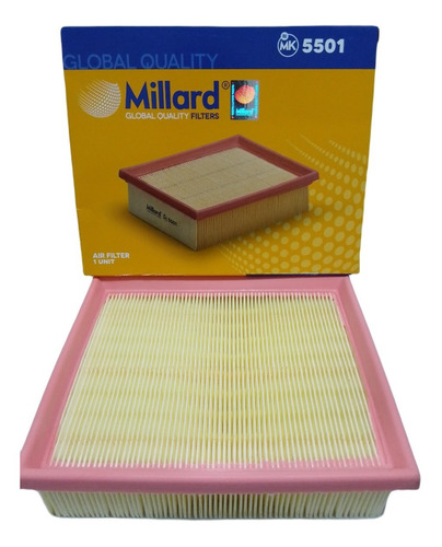 Filtro Aire Millard Mk 5501 Peugeot 206 Cc/rc 4l 2.0lt 06/08