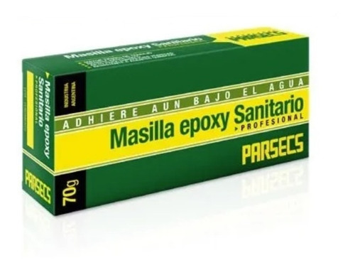 Masilla Epoxy Parsecs Sanitario X 70 Gr