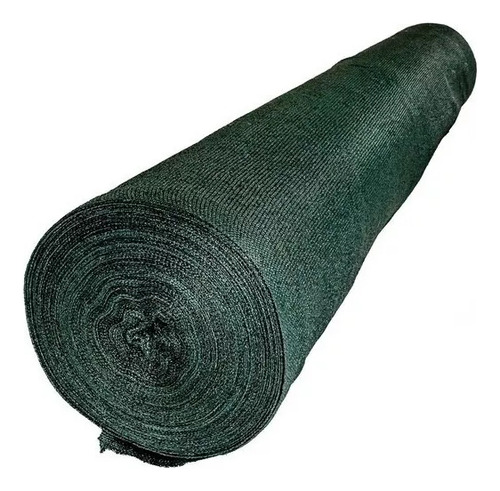 Rollo Media Sombra Verde 2 Mt X 20 Mts Reforzada De Fabrica