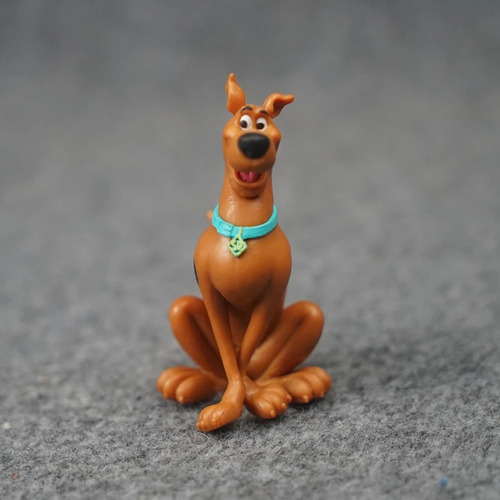 4 Bonecos Scooby Doo, Salsicha, Fred E Velma - Articulados