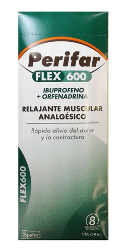 Perifar Flex 600 Mg X 8 Comprimidos