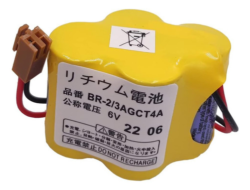 U.s. 4 X Panasonic 4400mah Batería Br-2/3agct4a 6v Li-on De