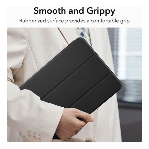 ESR Capa Case Esr Magnética Anti Impacto Para iPad 10 (10.9) / iPad 11 (A16) Cor Preto