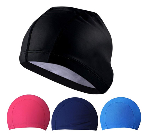 Gorro Baño Tela Licra Nailon Para Hombr Dama