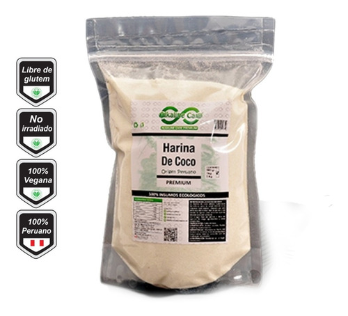 Pack Coco Wow 2 Ltrs De Aceite De Coco + 2 Kg Harina De Coco