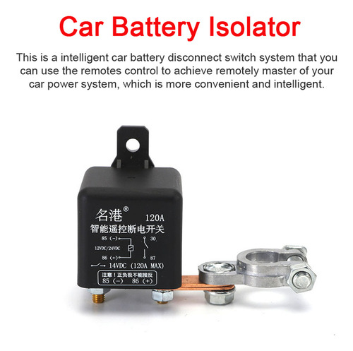 Interruptor De Bateria De Controle Remoto Sem Fio Universal