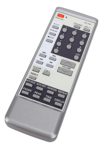 Control Remoto Para Reproductor De Cd Rc 253 De Repuesto Dcd
