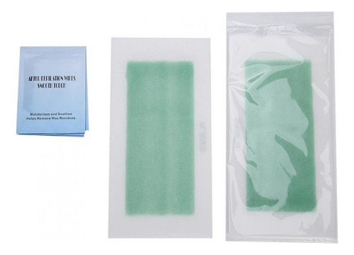 40 Piezas De Papel Depilatorio Con Tiras De Cera For Depila