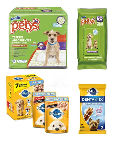 Combo Favorito De Tu Perro Cachorro: Snacks + Higiene