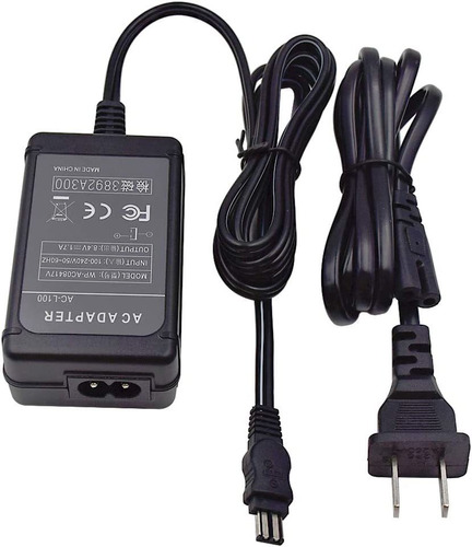 Tkdy Ac-l100 Power Adapter For Sony Handycam Charger Dcr-trv