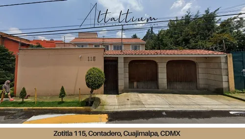 Casa En Venta Zotitla 115, Contadero, Cuajimalpa, Cdmx. Vg5-di