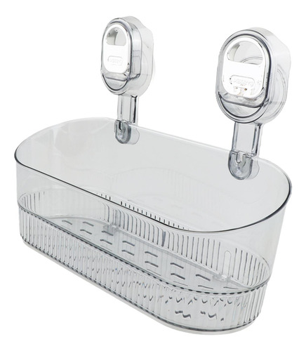 Copa De Succión Estante De Ducha Rack Storage Rack Gris