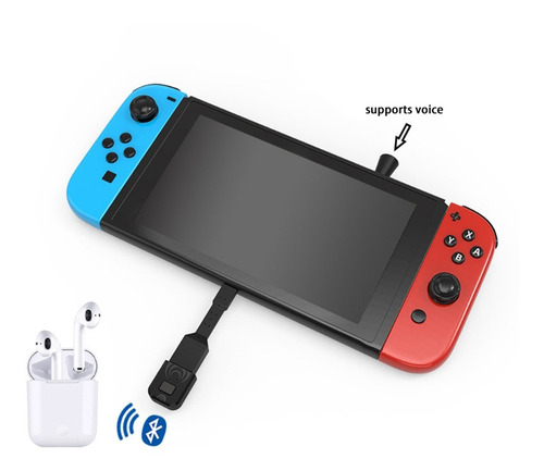 Imagen 5 de 7 de Para El Interruptor De Pc Bluetooth Usb Adaptador De Audio