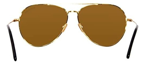 Tom Ford Dashel-02 Tfj Gafas De Sol Brillante Amarillo 62mm
