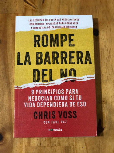 Rompe La Barrera Del No - Chris Voss / Tahl Raz