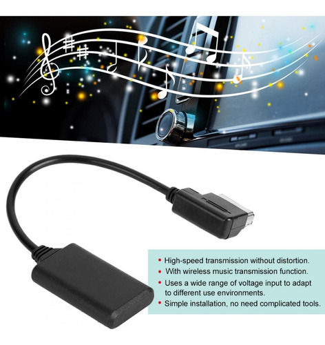 Módulo Bluetooth Adaptador De Cabo Receptor Auxiliar Música
