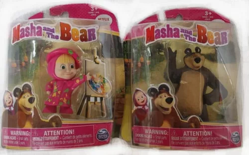 Masha Y El Oso Figuras Nuevas Originales Spin Master 8cms Envío Gratis 