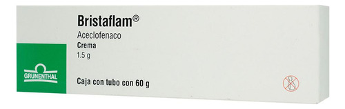 Bristaflam Crema, 1 Tubo 60 G
