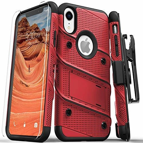 Funda Zizo Bolt Para iPhone XR Con Kickstand Y G358r