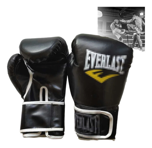 Kit Guantes De Boxeo Para Lucha Entrenamiento 6-12 Onzas