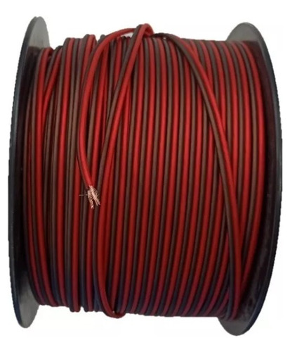 Cable Parlante Silicona 2x16 Awg Duplex Multifilar X Metro