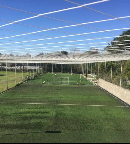 Red Futbol Cancha Arcos Voley Poliester 2.5mm - 10x10 - 10m²