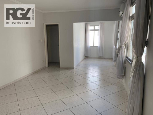 Apartamento Com 2 Dormitórios, 91 M² - Venda Por R$ 550.000,00 Ou Aluguel Por R$ 2.800,00/mês - Embaré - Santos/sp - Ap0440