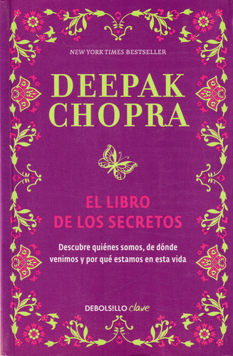 El Libro de los Secretos de Deepak Chopra en Español Editorial Debolsillo Tapa Blanda