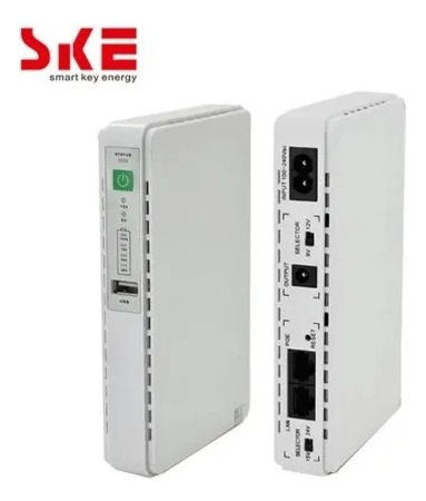 Mini Ups Ske Poe-431p Router Punto Fibra Modem 9/12v 8800mah