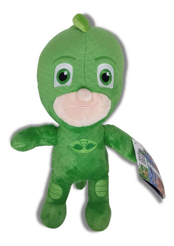 Imagem 2 de 4 de Pelúcia Pj Masks 32 Cm - Figura Lagartixo Greg - Multikids