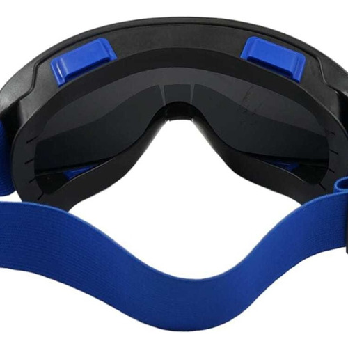 Lentes Googles Gogles Tacticos Moto Banda Color Gotcha Rg806 Correa Azul Negro Unitalla