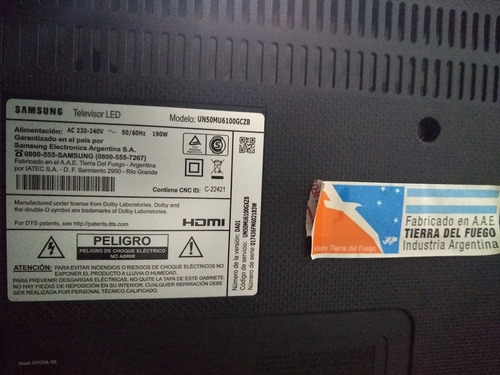 Tv Samsung 4k Ultra Hd De 50 (poco Tiempo De Uso)