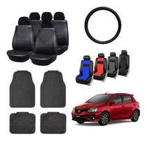 Comprar Fundas Cubre Asiento Toyota Etios + Alfombra 4 P + C\u002Fvolante