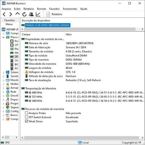 Memória Ddr2 800mhz 16gb (4 X 4gb) Apenas Para Amd