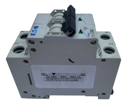 Disjuntor Bipolar 40a Curva C 6ka Pls6-c40/2-mw 242884 Eaton
