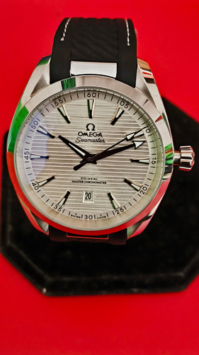 Reloj Automático Omega Seamaster Aquaterra 40mm Aaa Negro Plateado Blanco (Usado)