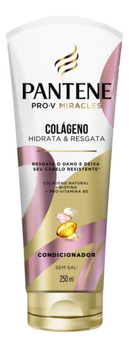 Condicionador Pantene Colágeno Hidrata E Resgata 250ml