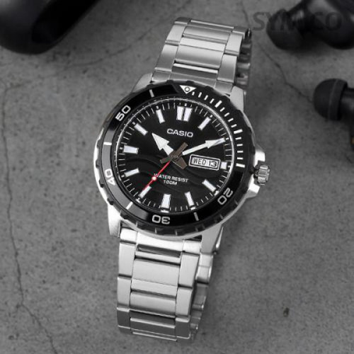Relógio Masculino Casio Mtd-125d-1a1