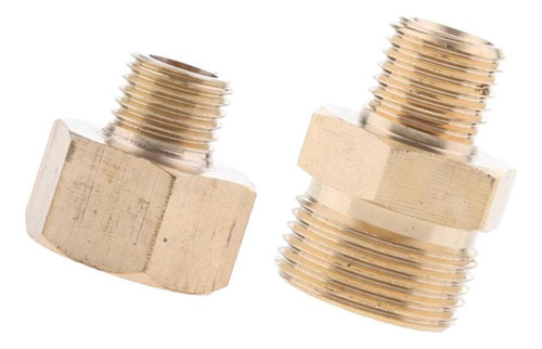 Conector Adaptador De Manguera De Latón Giratorio Para