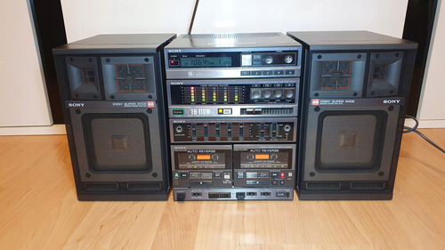 Boombox Sony Fh-110w - Vintage Año 1985