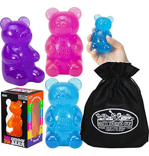 Schylling Nee Doh Gummy Bear...groovy, Squishy, Squeezy...