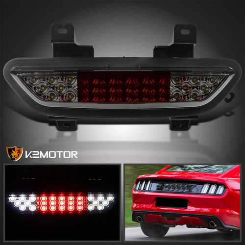 Par Faro Niebla Ahumado Led Ford Mustang Gt 2017 5.0l