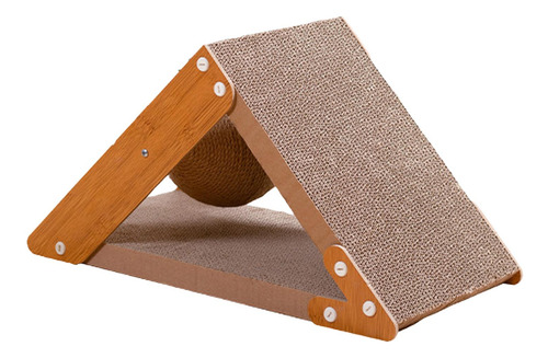 Juguete De Madera Para Rascar Gatos Para Mascotas S