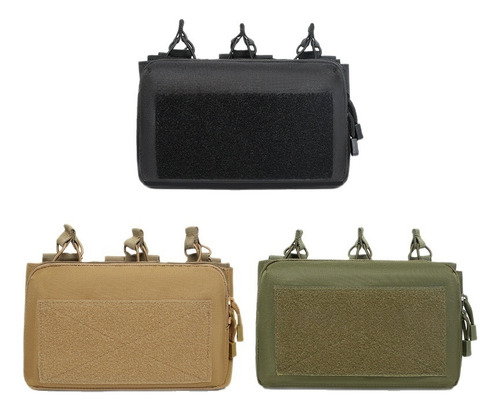 Porta-revistas Tático Triplo Para Colete Militar Interno